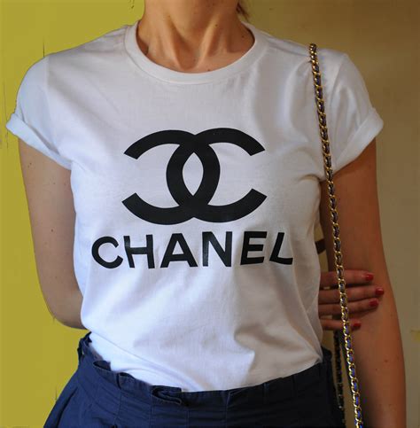 chanel t shirt donna|chanel tops.